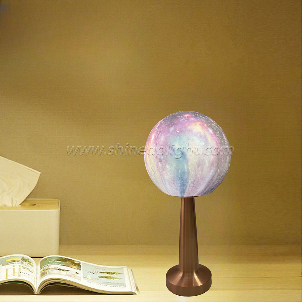 LED Moon light bar restaurant atmosphere sense night light metal base bedroom bedside decoration SD-SR683