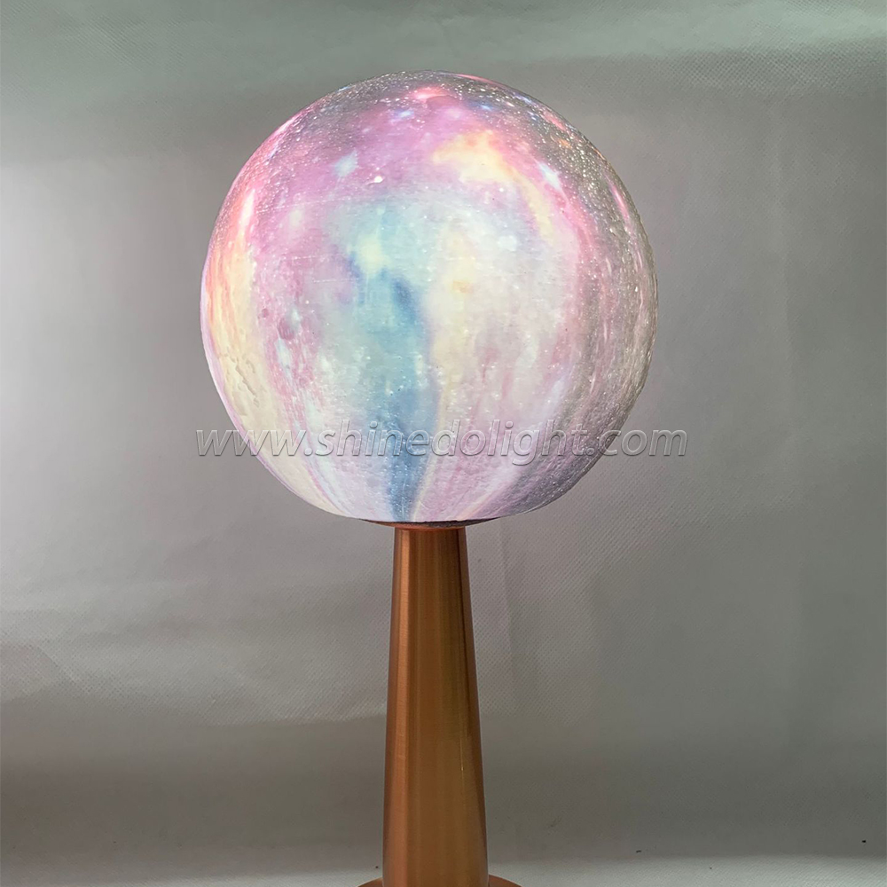 LED Moon light bar restaurant atmosphere sense night light metal base bedroom bedside decoration SD-SR683