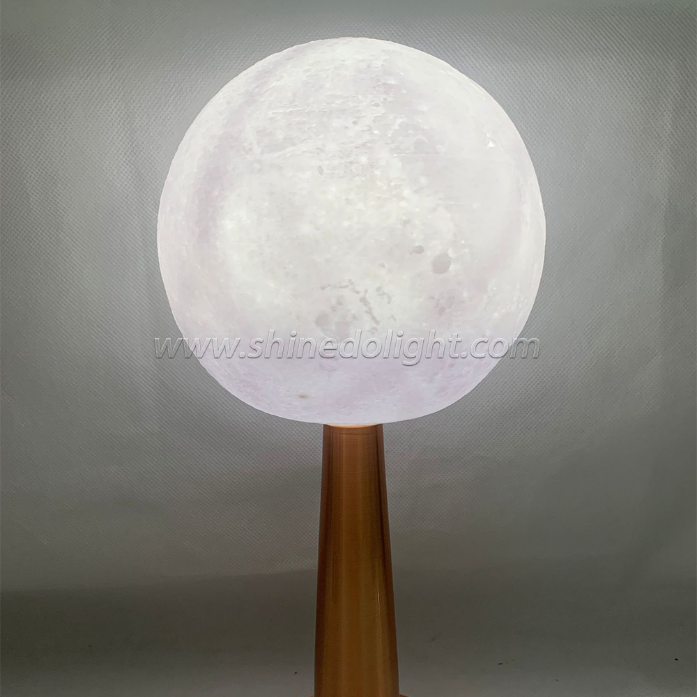 LED Moon light bar restaurant atmosphere sense night light metal base bedroom bedside decoration SD-SR683