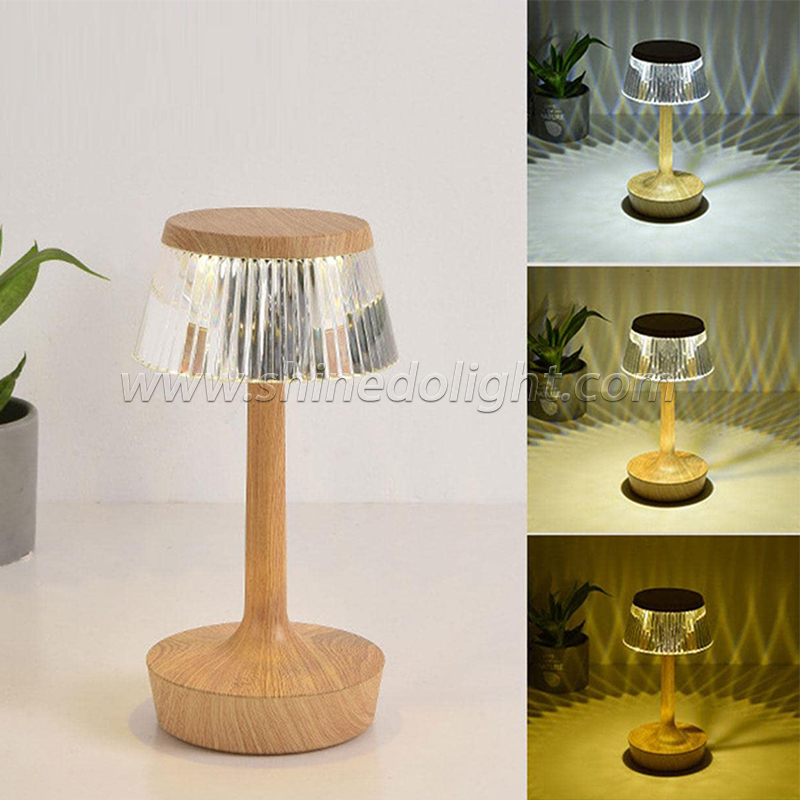 Creative mushroom crystal lamp USB touch projection atmosphere lamp bedroom bedside gift led night light SD-SR697