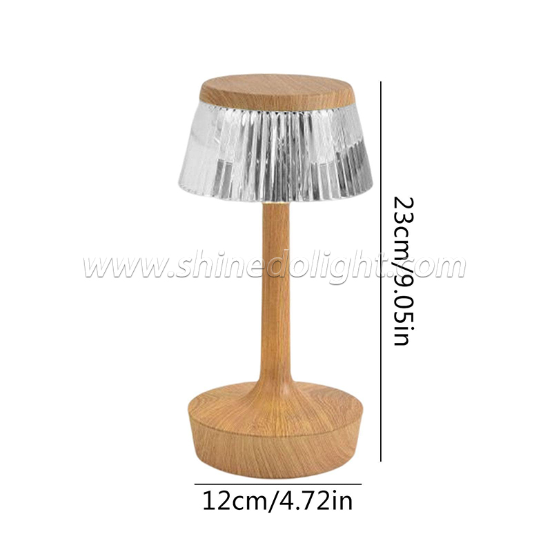 Creative mushroom crystal lamp USB touch projection atmosphere lamp bedroom bedside gift led night light SD-SR697