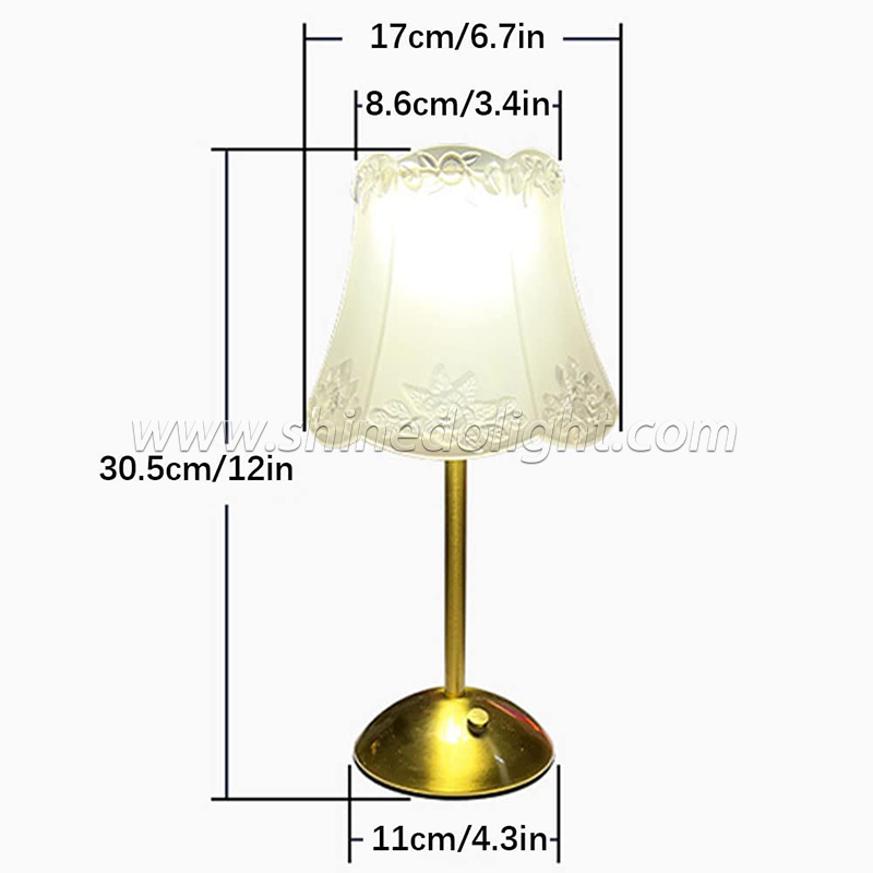 Bedside lamp advanced sense charging bedroom American modern simple night light SD-SR699