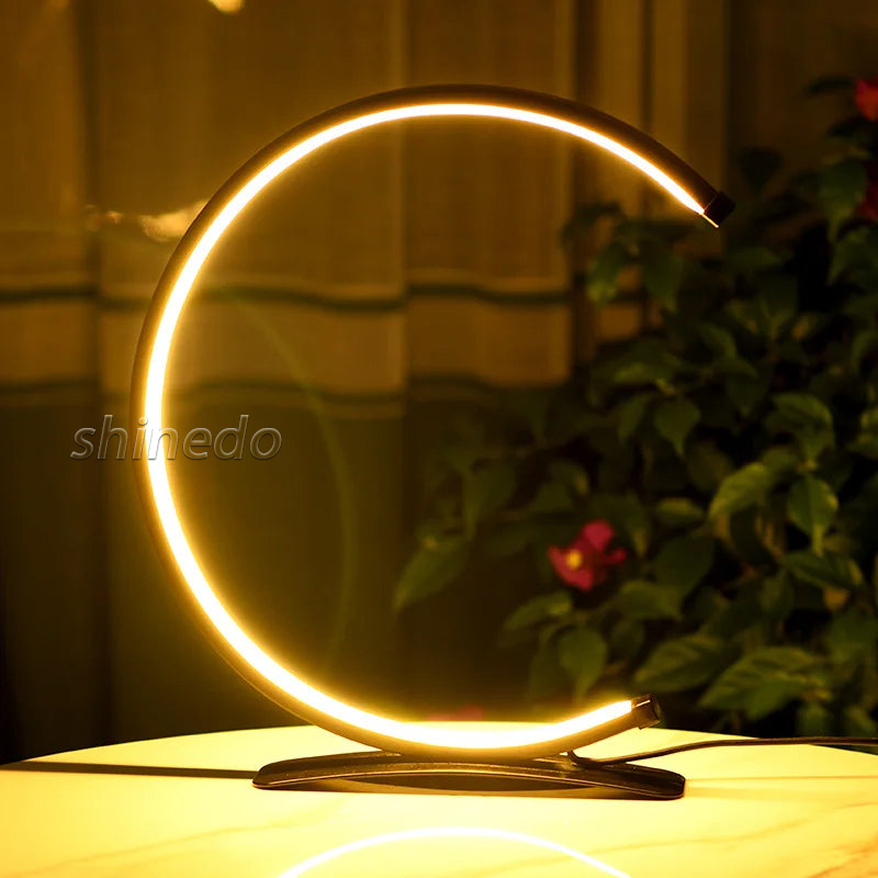 Desk lamp ins Wind light luxury atmosphere feeling dormitory decorative desk lamp Creative simple eye protection SD-SR724