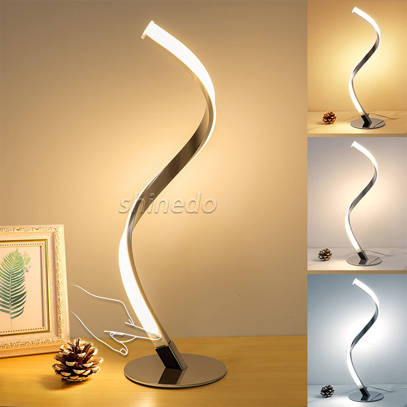 Spiral lamp Bedroom bedside nightlight Reading creative S-shaped lamp SD-SR725