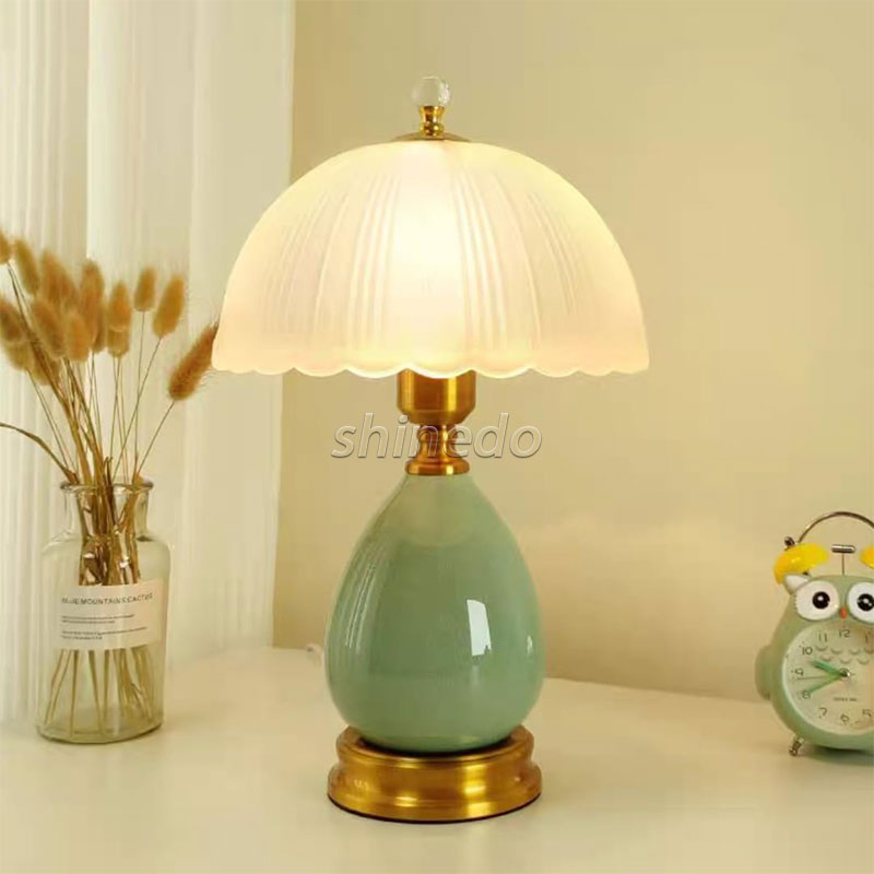 Bedroom bedside lamp simple light luxury modern American advanced sense net red warm wedding high-end main bed headlamp SD-SR753