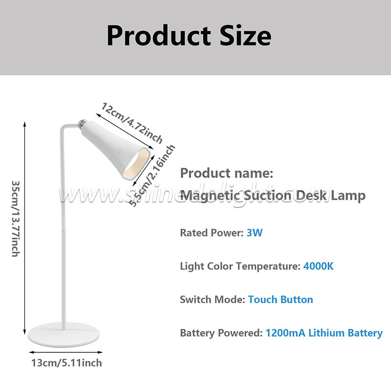 Multi-functional magnetic lamp clamp light wall wall lamp Office lamp for dormitory students reading eye protection gift light SD-SR763