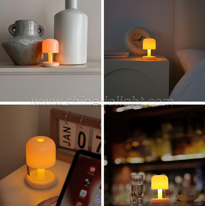 Mini Creative Desktop Sunset table lamp USB Rechargeable Led Night Light for Coffee Bar Home Decor Bedroom SD-SR804