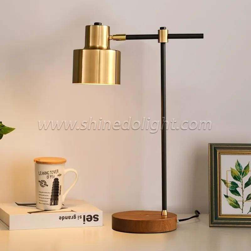 Classic Table Lamp USB Rechargeable Night Light Stepless Dimming Touch Desk Lamp Bedside Lamp Hotel Bar Decoration SD-SR805