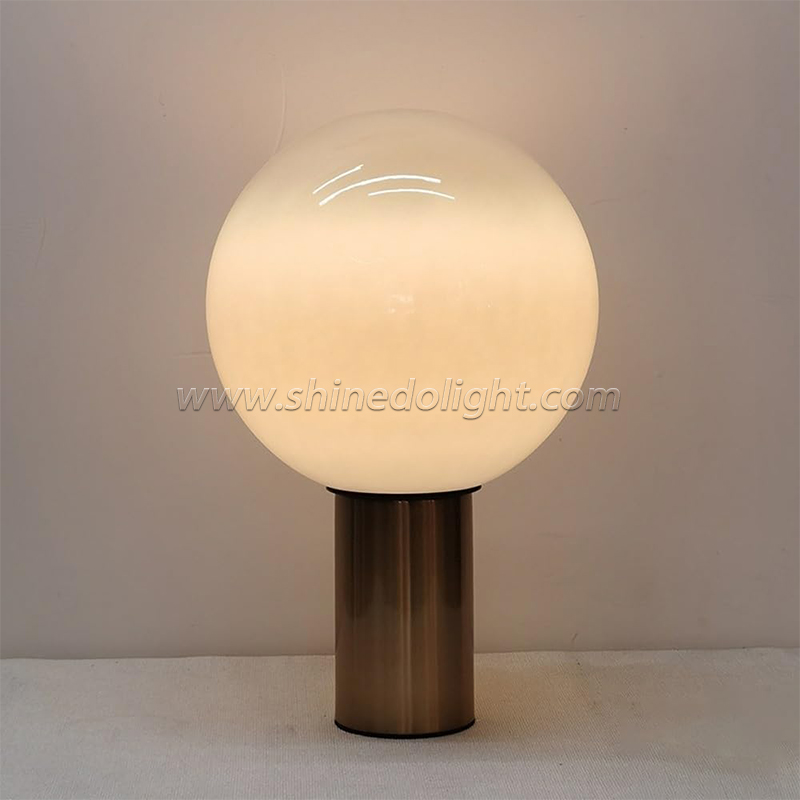 Simple Ball table lamp LED living room study Home Decor lighting Wooden Small Round Desk Lamp bedroom bedside Night light SD-SR807