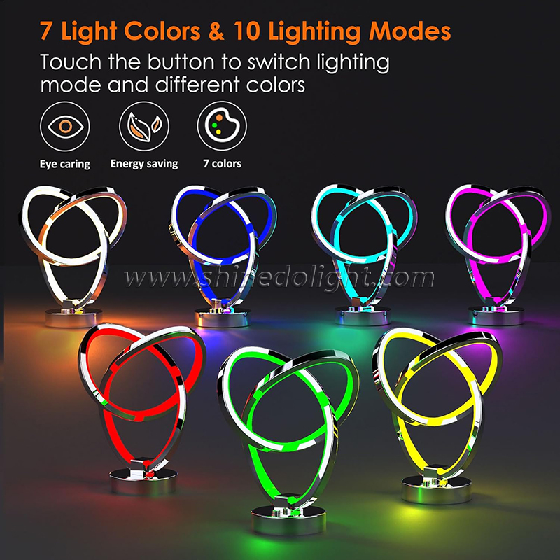 Modern special-shaped bedroom lamp Bedside lamp Creative desk table table night lighting decoration SD-SR815