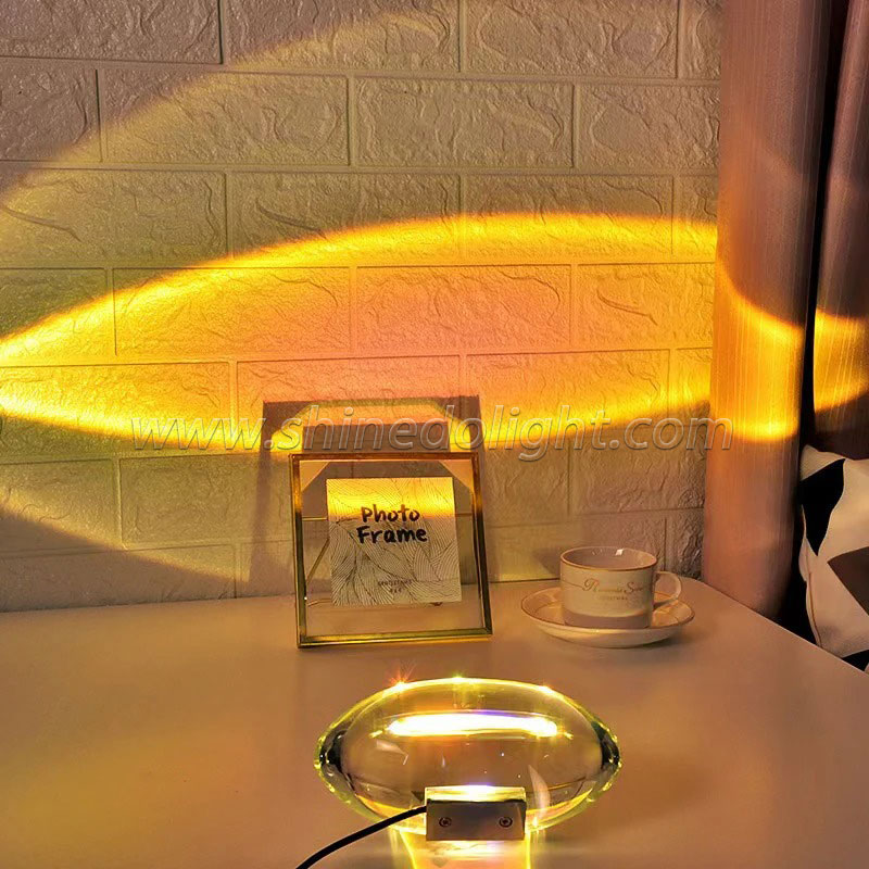 Angel Eyes Superior sense Bedroom nightlight Creative rainbow projection lamp for interior decoration SD-SR795