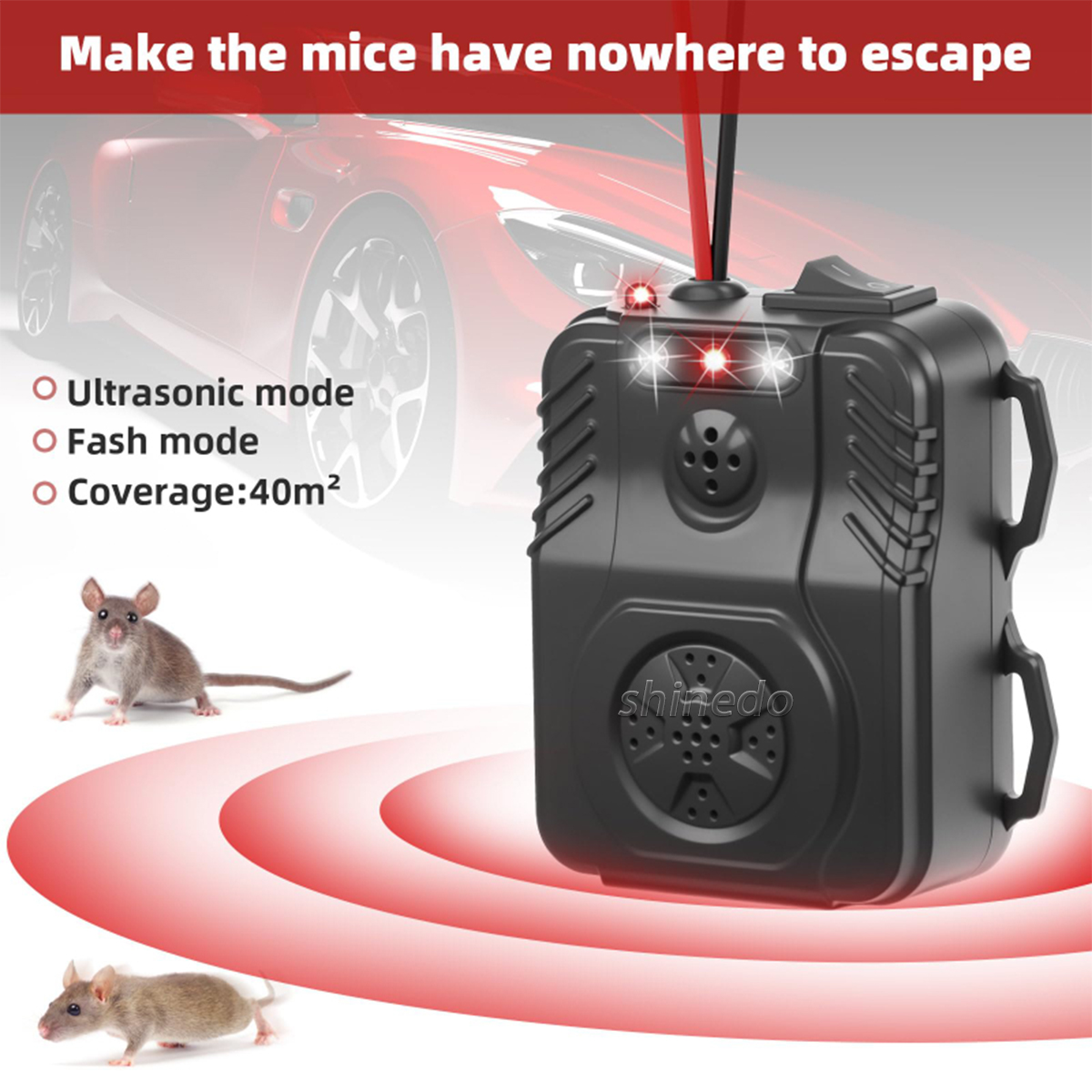 Car mouse repellent The guardian of the car the safety of the family