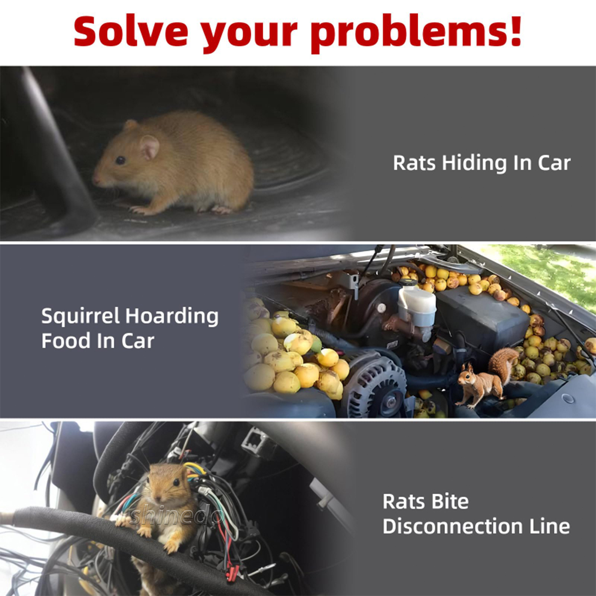 Car mouse repellent The guardian of the car the safety of the family