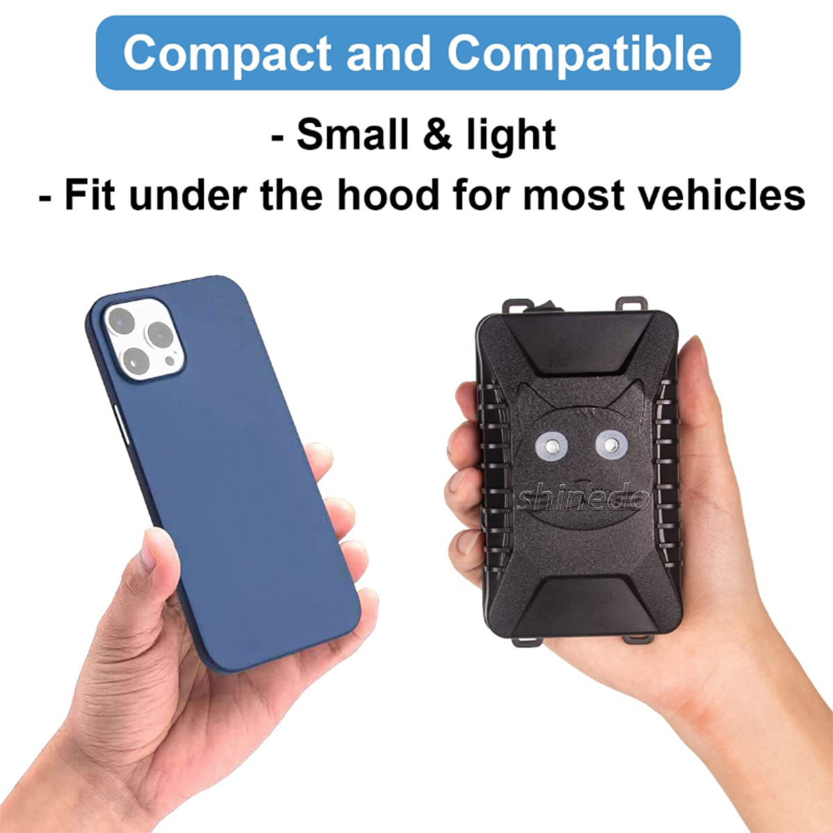 Small electronic car mouse repeller Small flashlight at night to repel rats