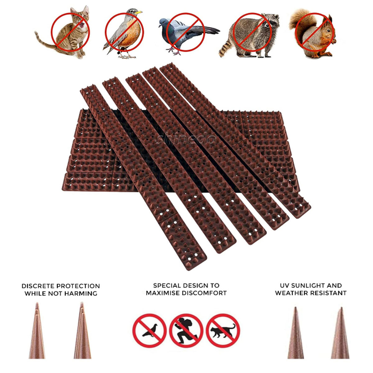 Anti-bird spike fence nail anti-bird deterrent nail