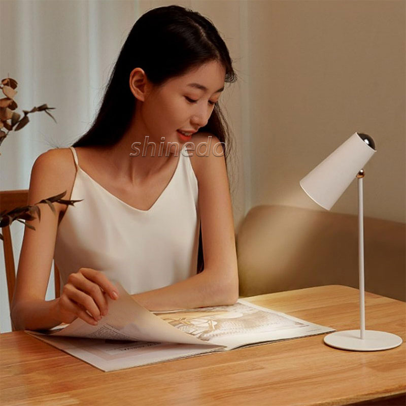 Multifunction Usb Rechargeable Magnetic Sunset Light Detach Flashlight Touch Control Portable Led Cordless Reading Table Lamp