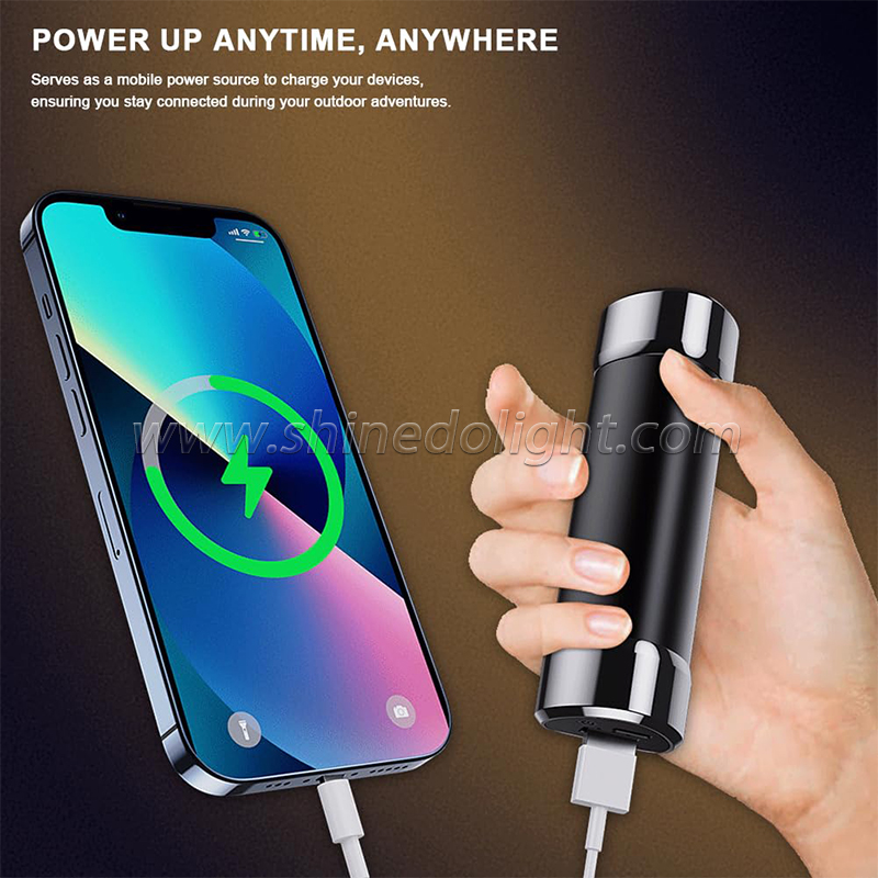 Mini Hand Warmer Power Bank Portable Reusable Pocket Heater Magnetic Feature Rechargeable Hand Warmers SD-SR1007