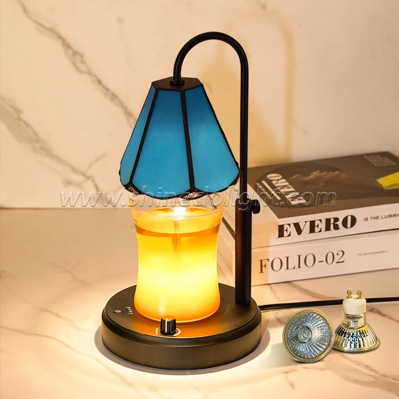 Aromatherapy timing adjustable melting wax lamp Candle Warmers Lamp Luxury Decoration for Home Living room Bedroom SD-SL1735