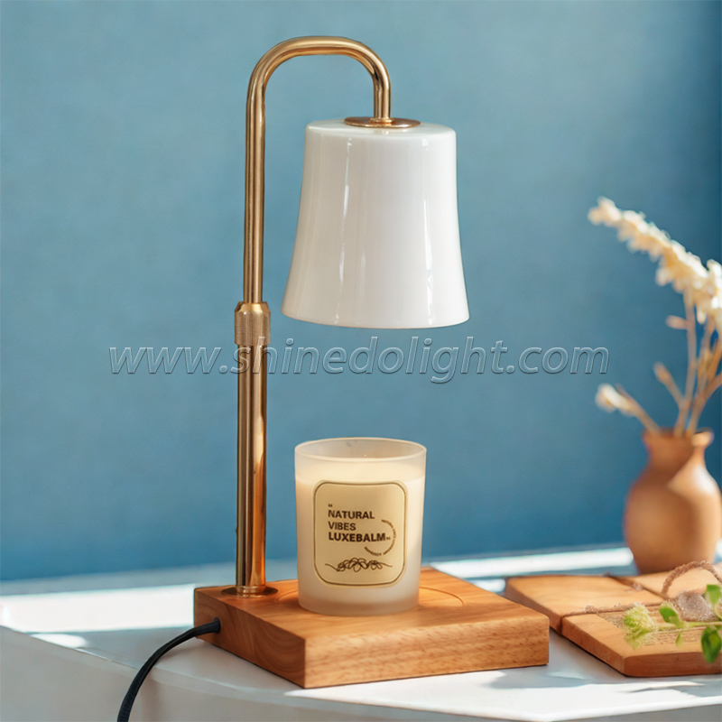 Aromatherapy Wax Melting Lamp Jar Candle Warmer Lamp Adjustable Height Warming Light Candle Lamp SD-SL1753