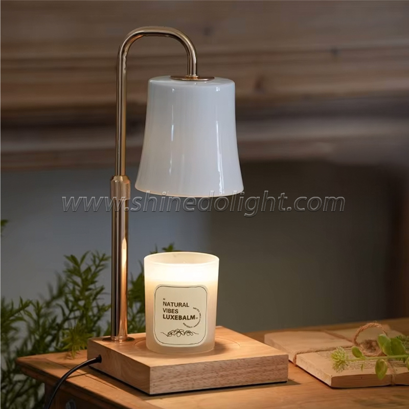 Aromatherapy Wax Melting Lamp Jar Candle Warmer Lamp Adjustable Height Warming Light Candle Lamp SD-SL1753