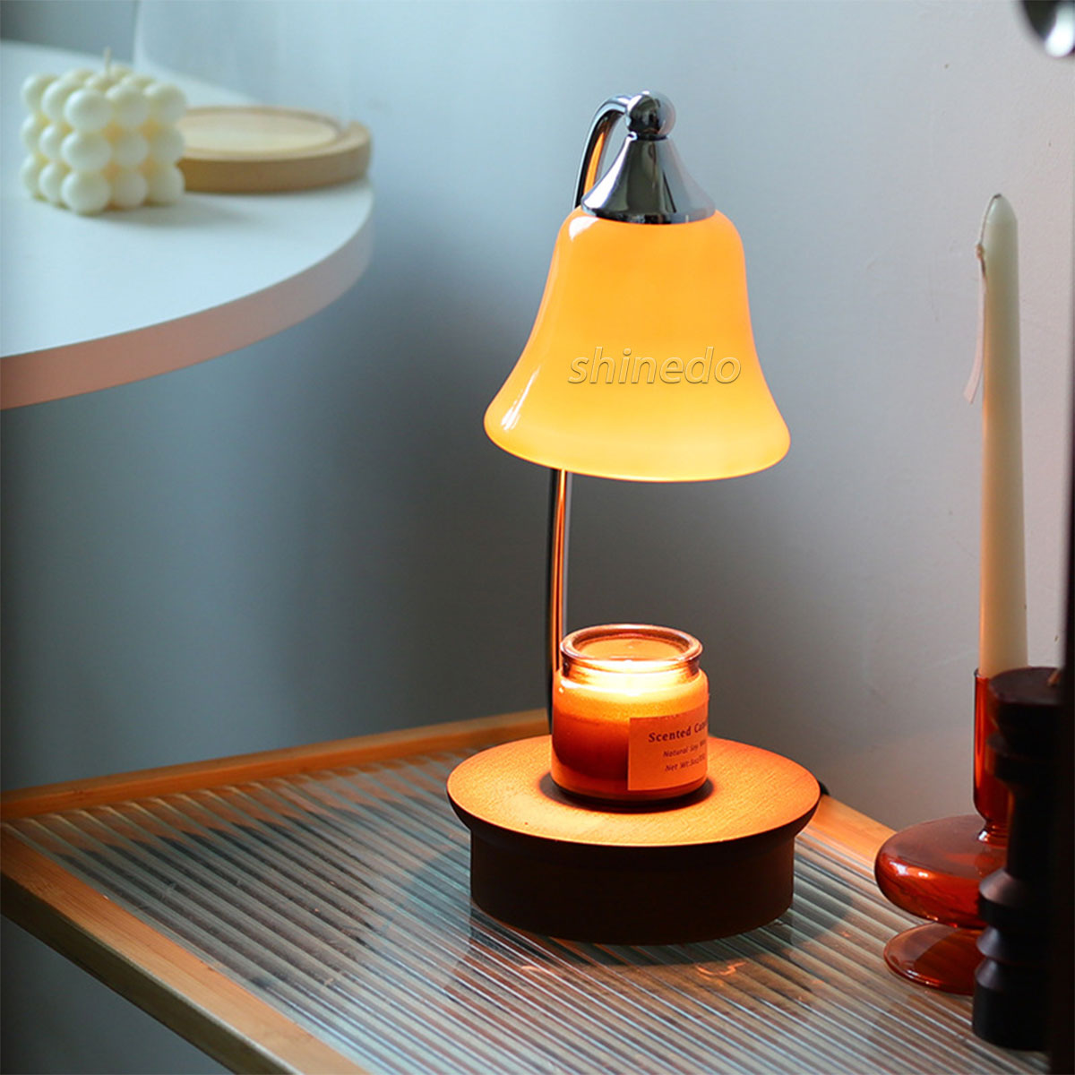 Wax Lamp Candle Warmer Electric For Aromatherapy Candle Melting Waxing Burner Aromatherapy Lamp Table Lamp SD-SL1773